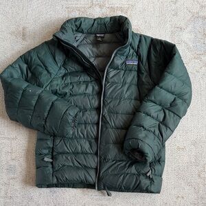Patagonia Forest Green Quilted Jacket
